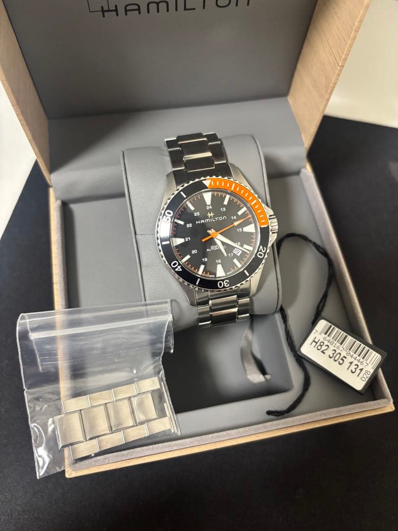 【FROM JAPAN】ハミルトン　カーキ ネイビー SCUBA AUTO