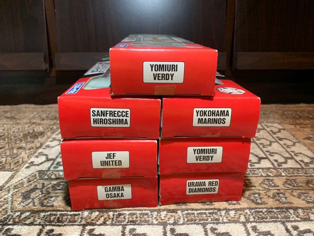 未開封 エポック社 Jリーグ スーパーサッカープレイヤー DX•JBタイプ 6種