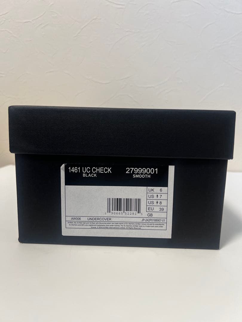 【新品未使用】UNDERCOVER × Dr. Martens BLK 25cm