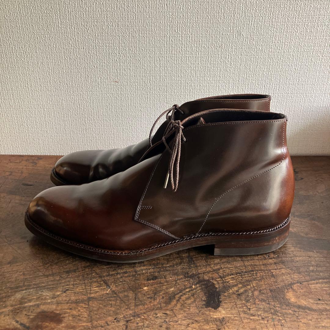 オリエンタル　コードバン　チャッカブーツ