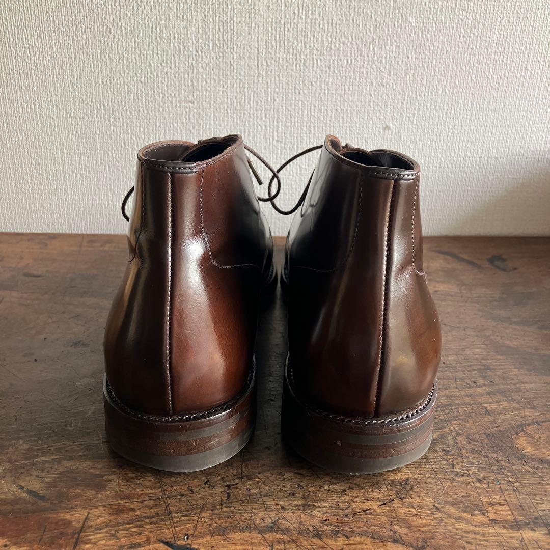 オリエンタル　コードバン　チャッカブーツ