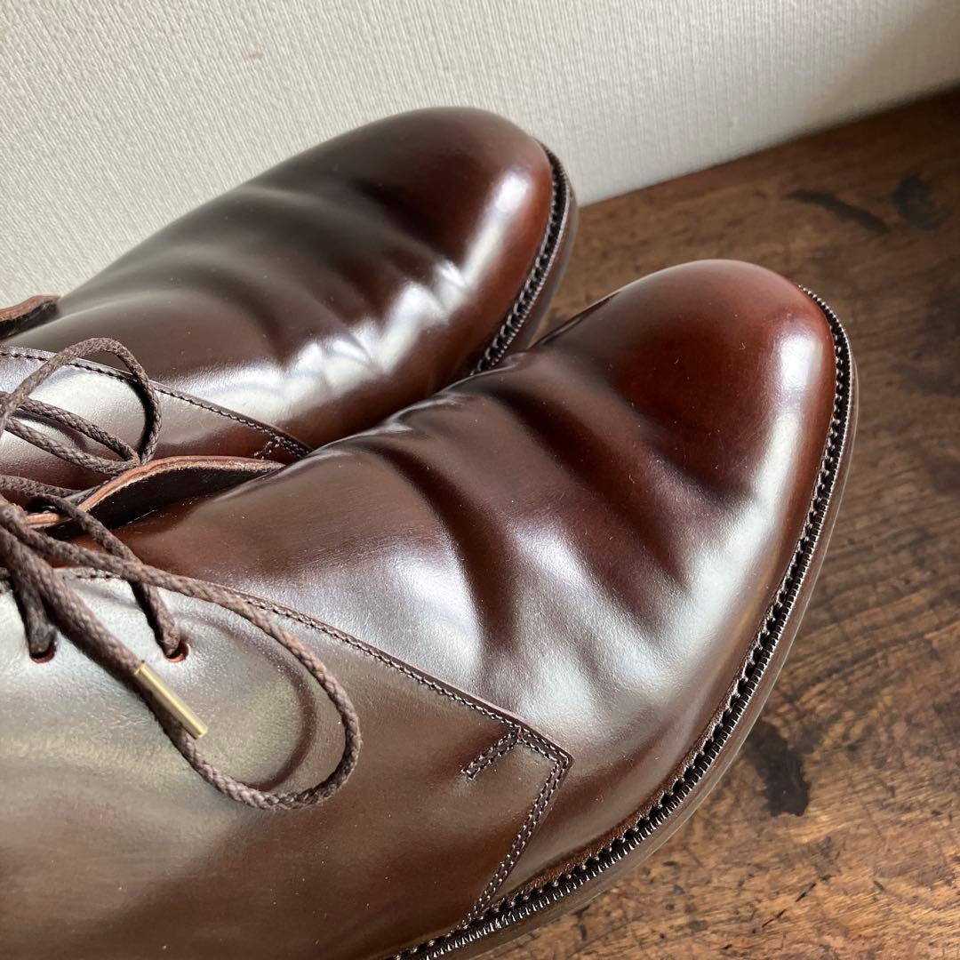 オリエンタル　コードバン　チャッカブーツ