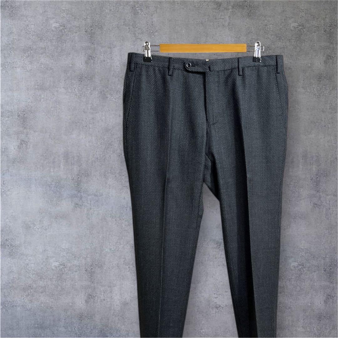 美品 Incotex インコテックス スラックス サイズ48 カシミヤ混