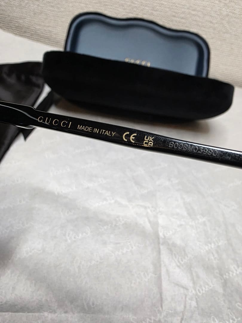 GUCCI サングラス ブルーレンズ　本物