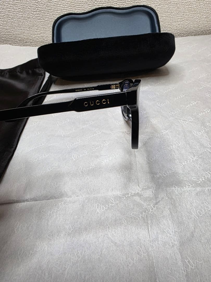 GUCCI サングラス ブルーレンズ　本物