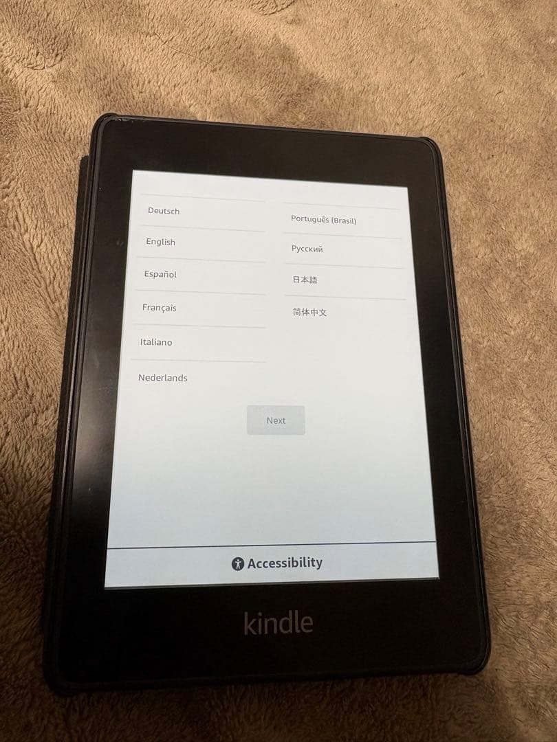 Kindle 第10世代　カバー付き　Wi-Fi➕4G 32GB 広告なし