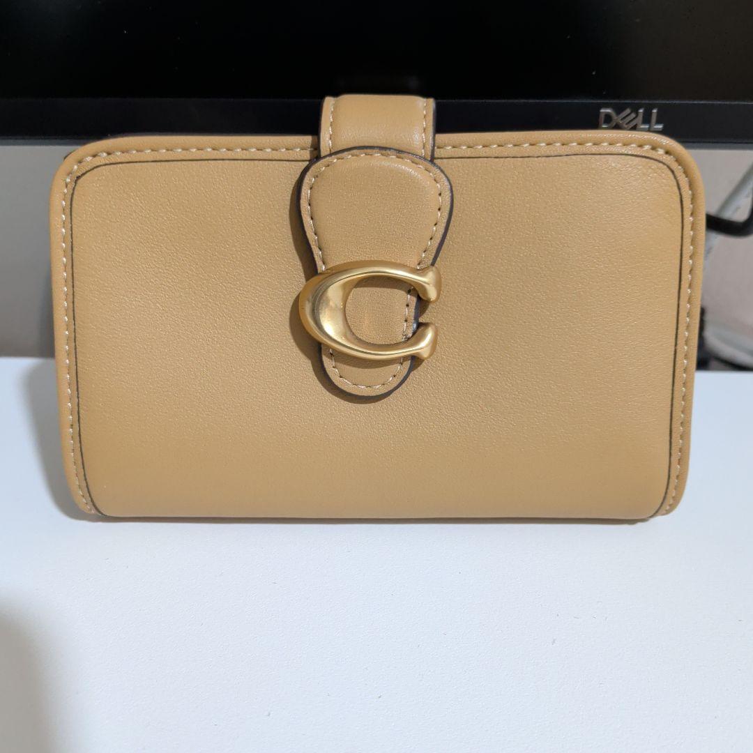 コーチ COACH CA193 タビー ミディアム ウォレット トフィー