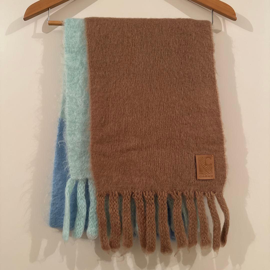 CABaN/モヘアマフラー