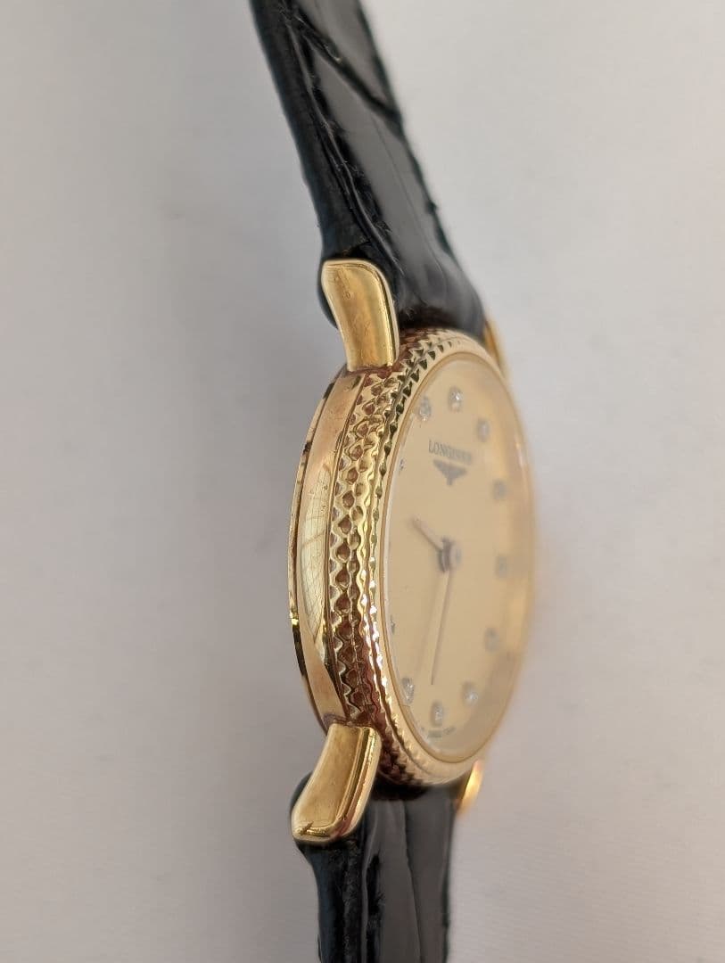 美品 LONGINES K18 レディース腕時計／稼働