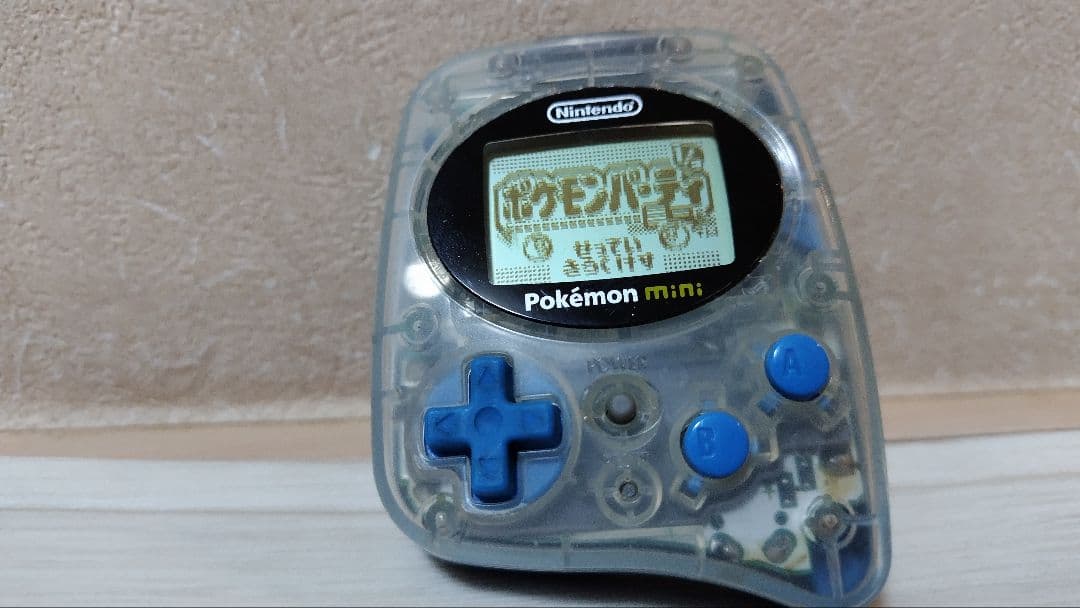 Nintendo　ポケモンミニ　ソフト、ストラップ付き