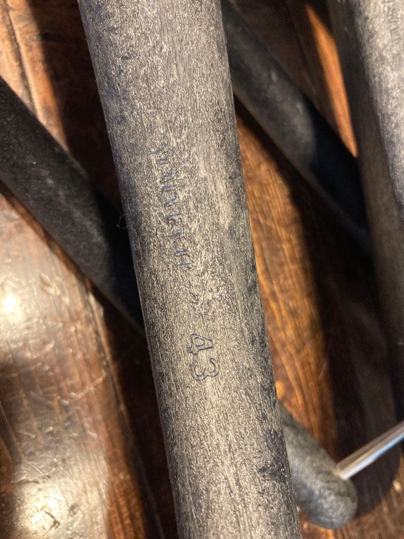 MAINETTI ハンガー ７本セット　サイズ43　ブラック