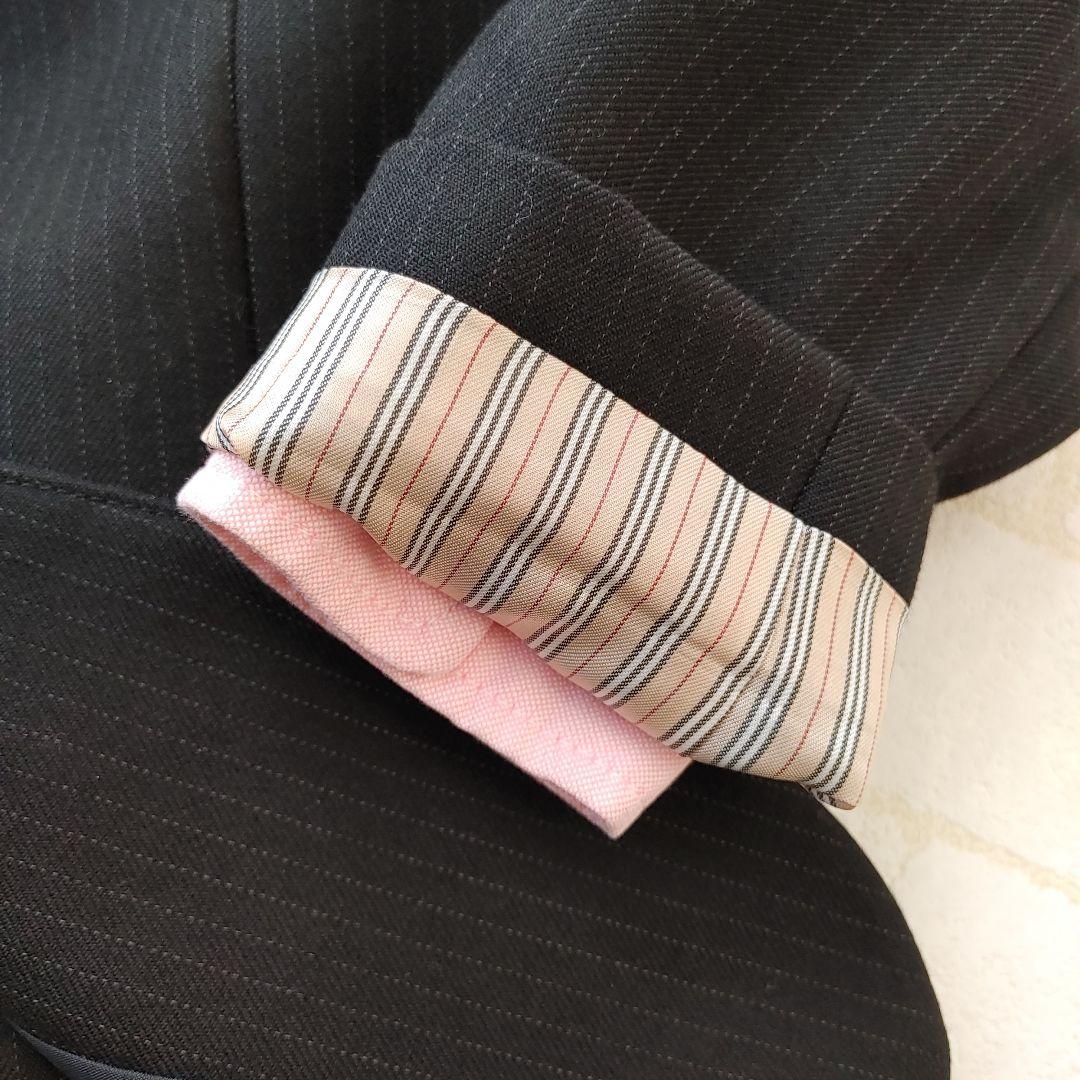 最終価格 BURBERRY 男の子 スーツ フルセット バッジ付 130 美品