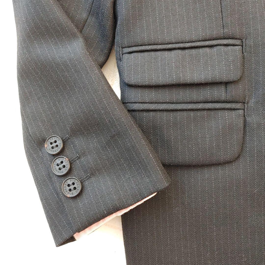 最終価格 BURBERRY 男の子 スーツ フルセット バッジ付 130 美品