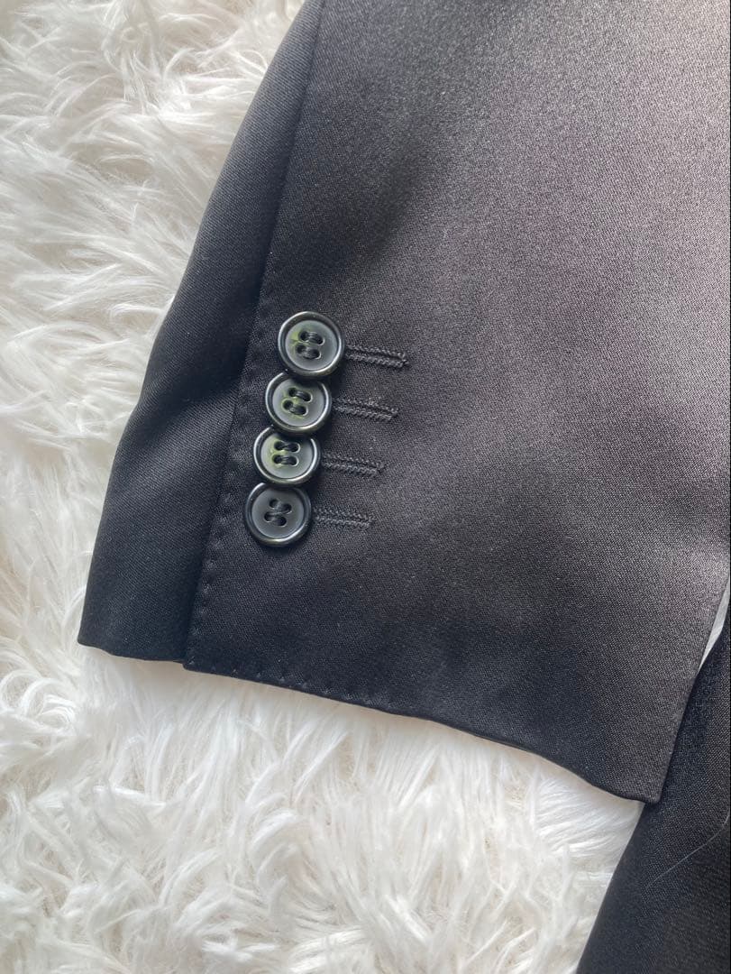 D&G ドルチェアンドガッバーナ　ブラックサテン ジャケット　48 美品