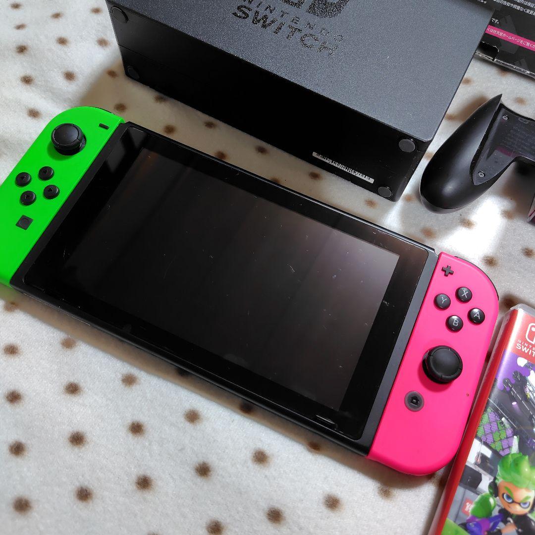Switch　本体　スプラトゥーンソフト付き