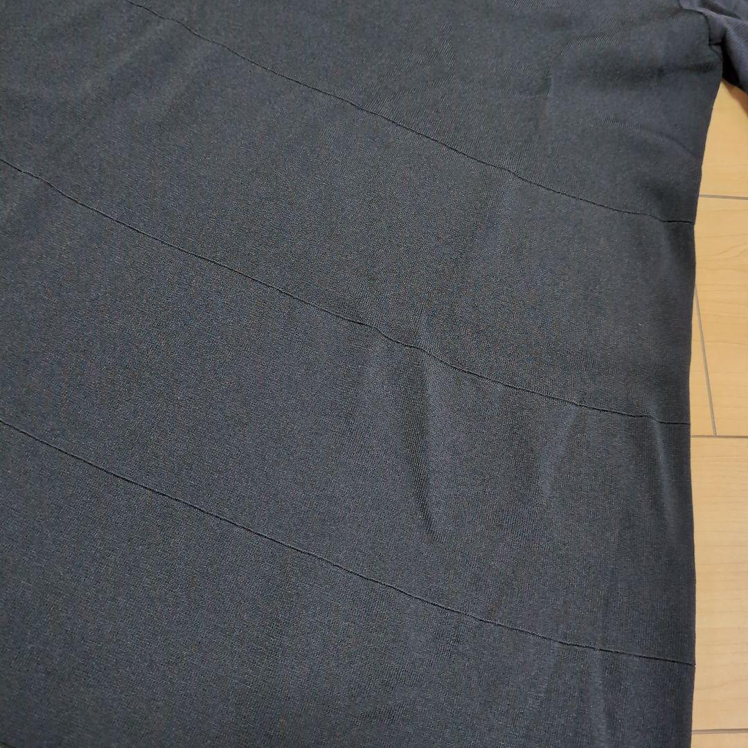 ブラック トップス チュニック 長袖　スーパービューティー