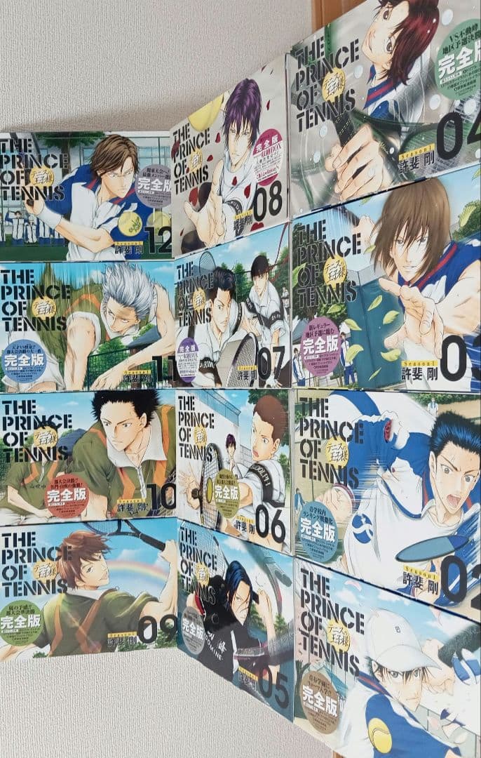 テニスの王子様　完全版　Season１~３　着想ノート付き