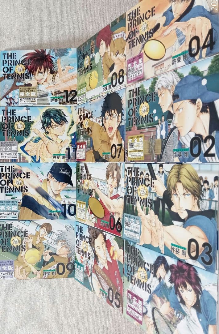 テニスの王子様　完全版　Season１~３　着想ノート付き