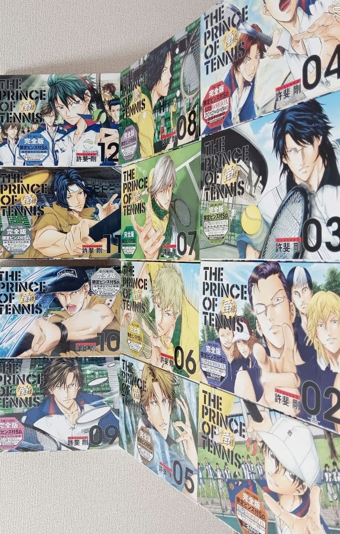 テニスの王子様　完全版　Season１~３　着想ノート付き