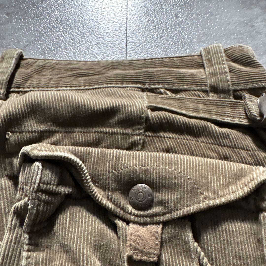 超希少　90s〜00sラルフローレン　コーデュロイ　パラシュートパンツ30/30