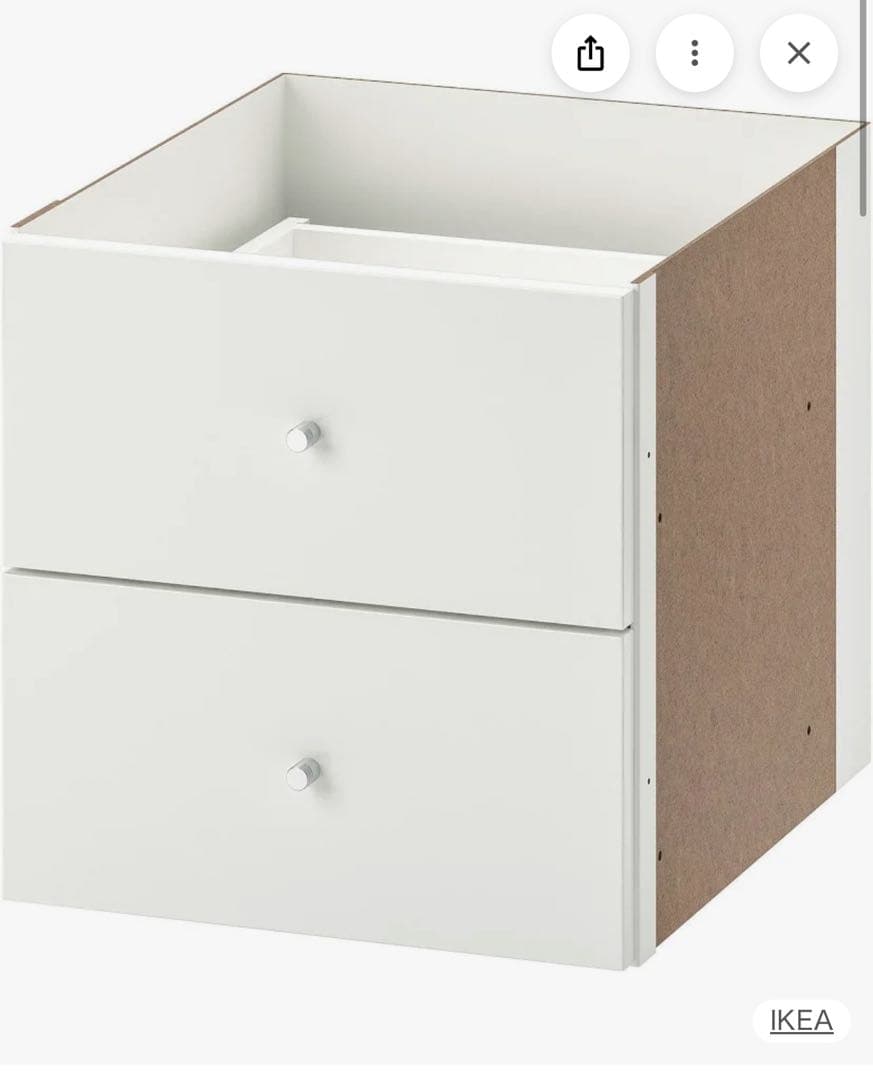 IKEA カラックス＋カブフレーム＋カラックスインサートそれぞれ2個ずつ