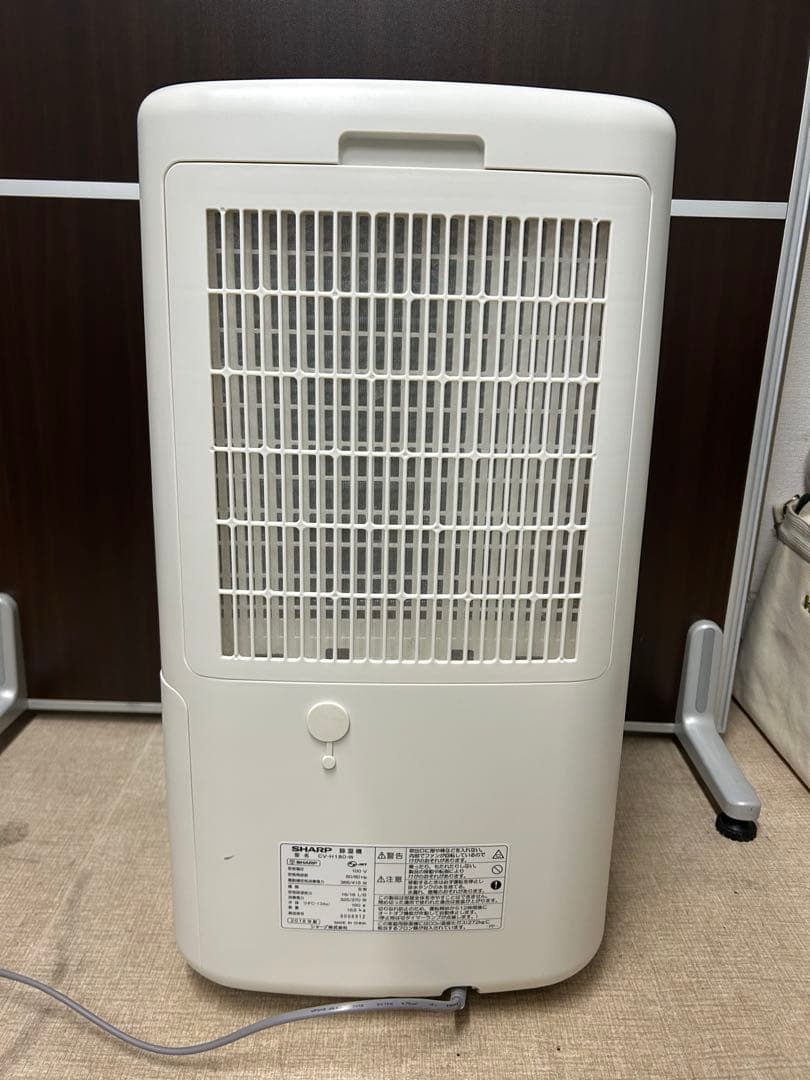 SHARP シャープ　衣類乾燥　除湿機　CV-H180-WP