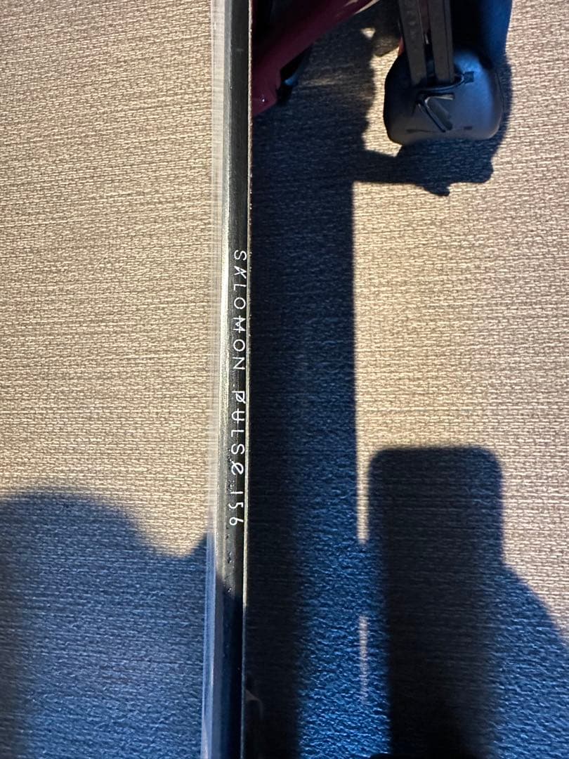 ★サロモン メンズスノーボードセット★156cm+ビン付+ボードケース付