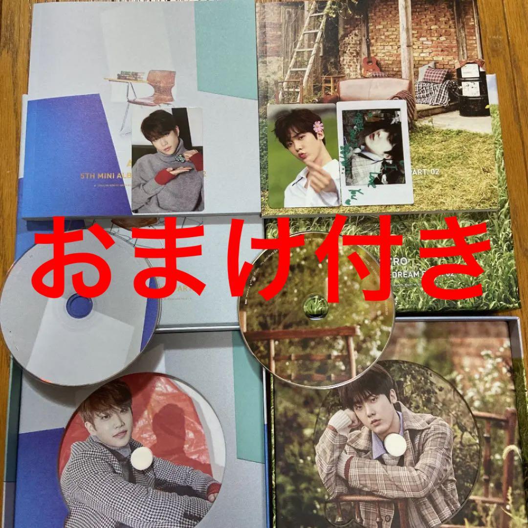 ASTRO DREAM PART02 トレカ2枚　チェキ1枚