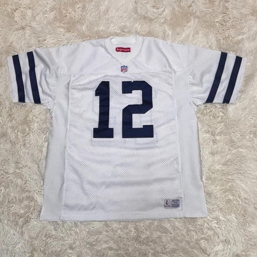 未使用級　SUPREME シュプリーム　ゲームシャツ　入手困難　旧タグ　Lサイズ