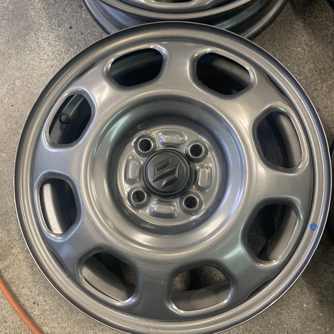 新車外し　スズキハスラー純正ホイール15インチ4本中の2本②