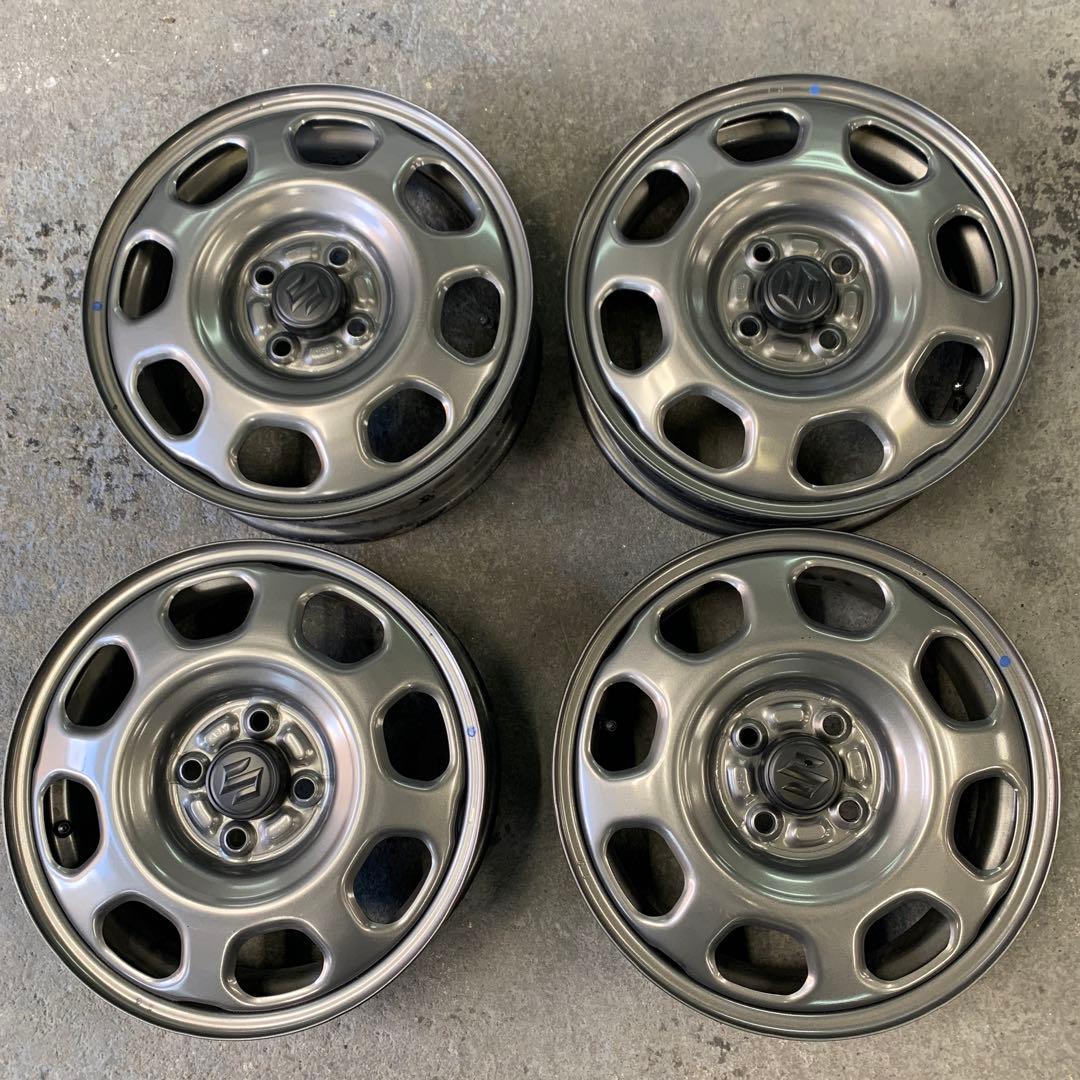 新車外し　スズキハスラー純正ホイール15インチ4本中の2本②