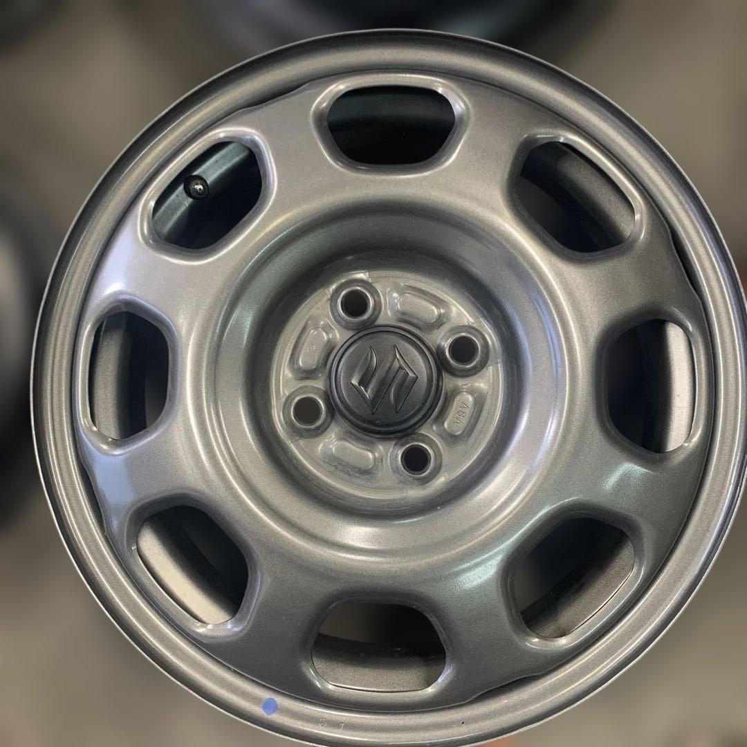 新車外し　スズキハスラー純正ホイール15インチ4本中の2本②