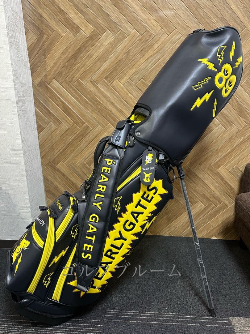 パーリーゲイツ ⚡ポケモン⚡️ピカチュウ⚡スタンド式キャディーバック