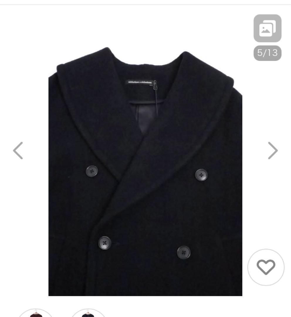 今期完売　ニコルソンアンドニコルソン　ウールコート