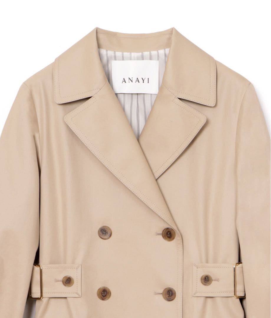 撥水ギャバトレンチコート