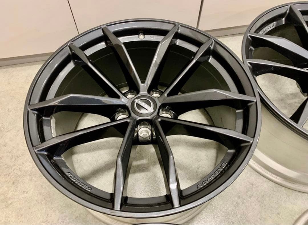 新車外し 日産 フェアレディZ RZ34 純正ホイール 19インチ