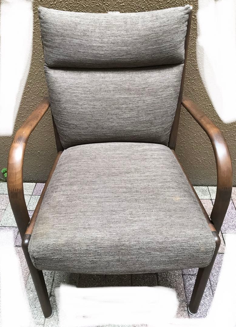 ニトリ Nコレクション C-27M 肘付き　ダイニングチェア　2