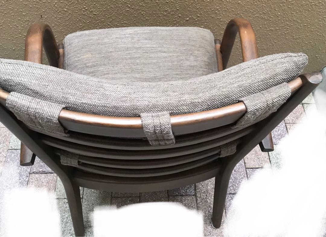 ニトリ Nコレクション C-27M 肘付き　ダイニングチェア　2