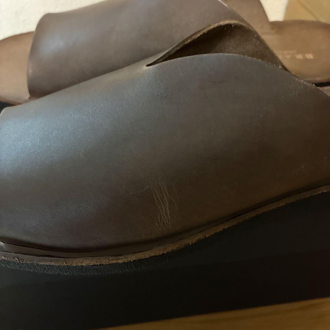 BRADOR ブラドール　レザーサンダル size40