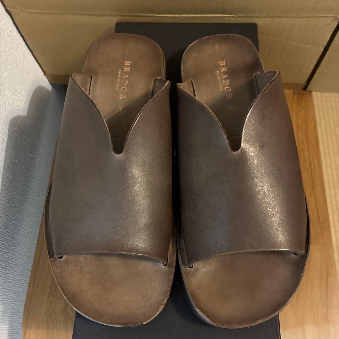 BRADOR ブラドール　レザーサンダル size40