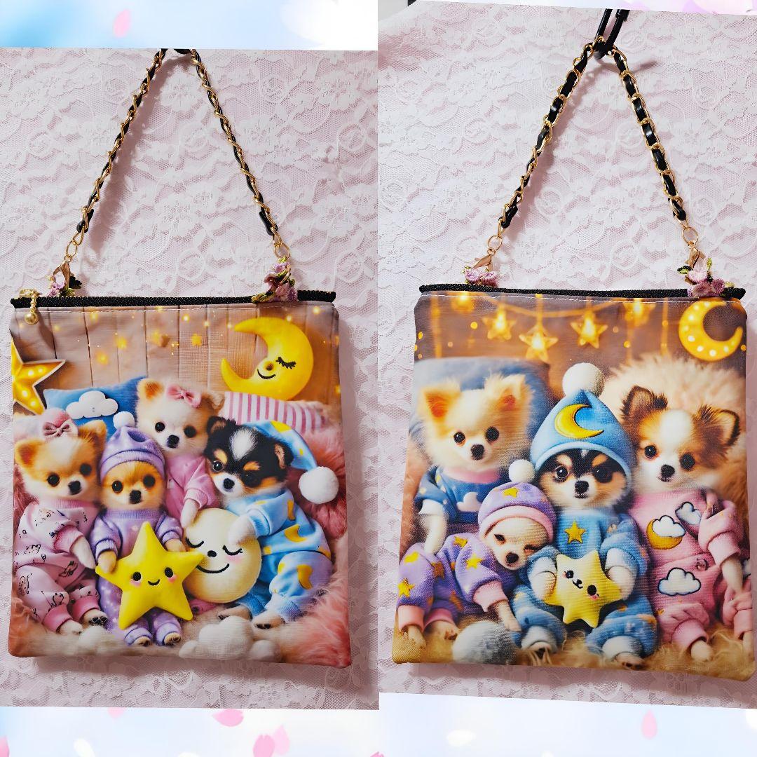 てぃんくる様♥️オーダーページ　持ち手付きポーチ♥️フラットポーチ