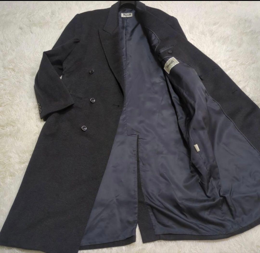 イタリア製　カシミヤ100% チェスターコート