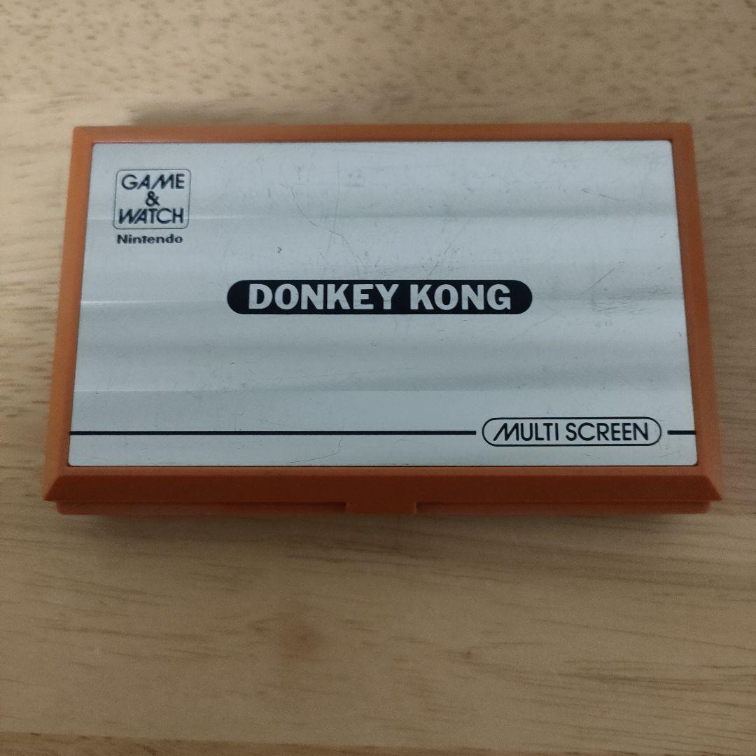 ゲームアンドウォッチドンキーコング　任天堂ニンテンドーNintendoメンテ済み