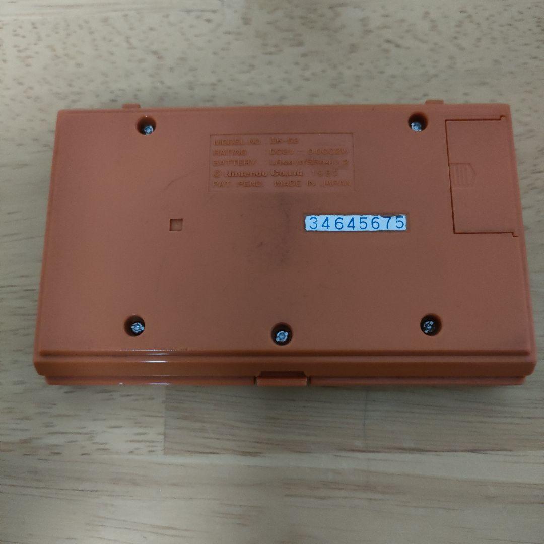 ゲームアンドウォッチドンキーコング　任天堂ニンテンドーNintendoメンテ済み