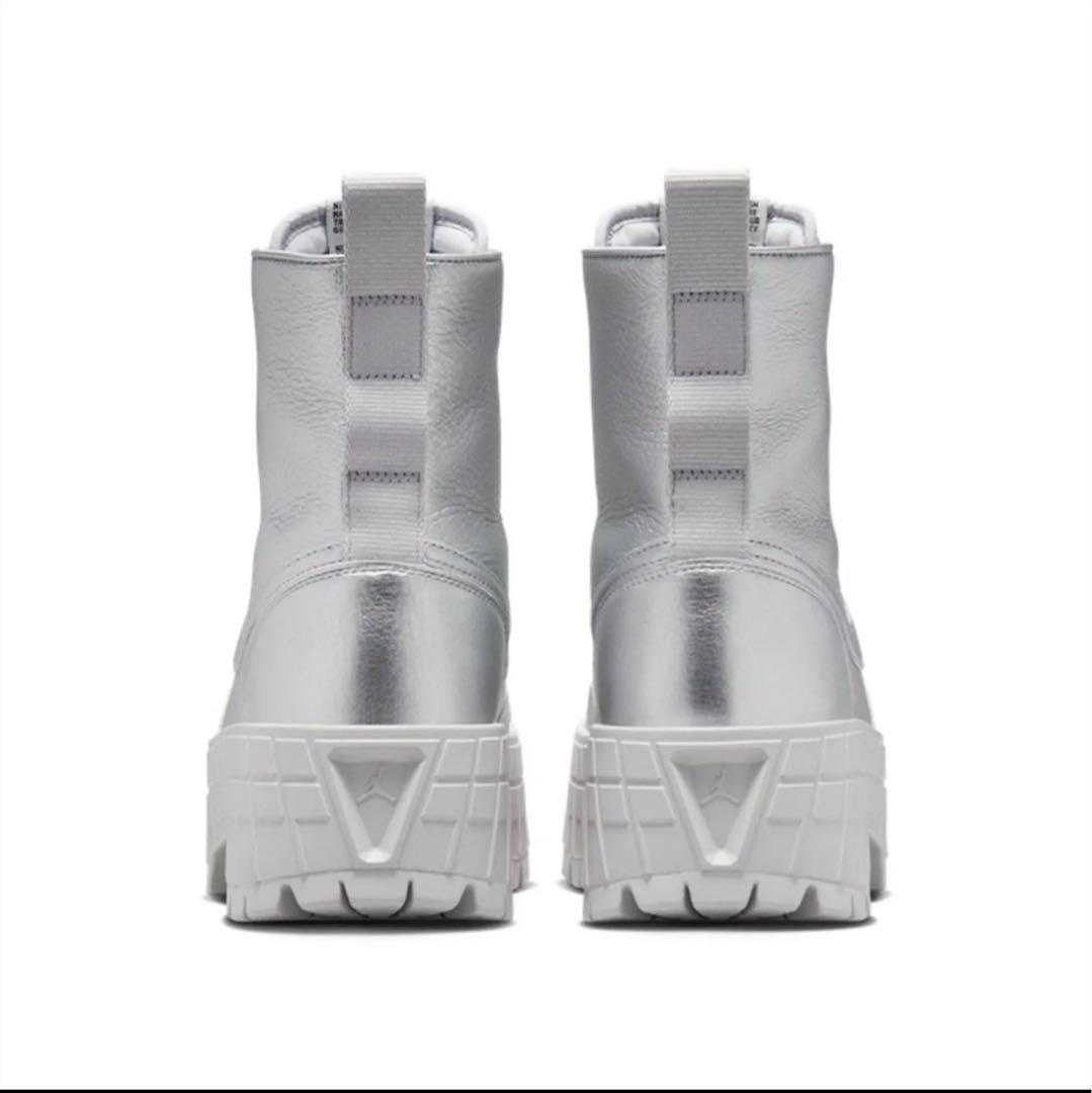 Air Jordan 1 Brooklyn シルバー厚底ハイカット