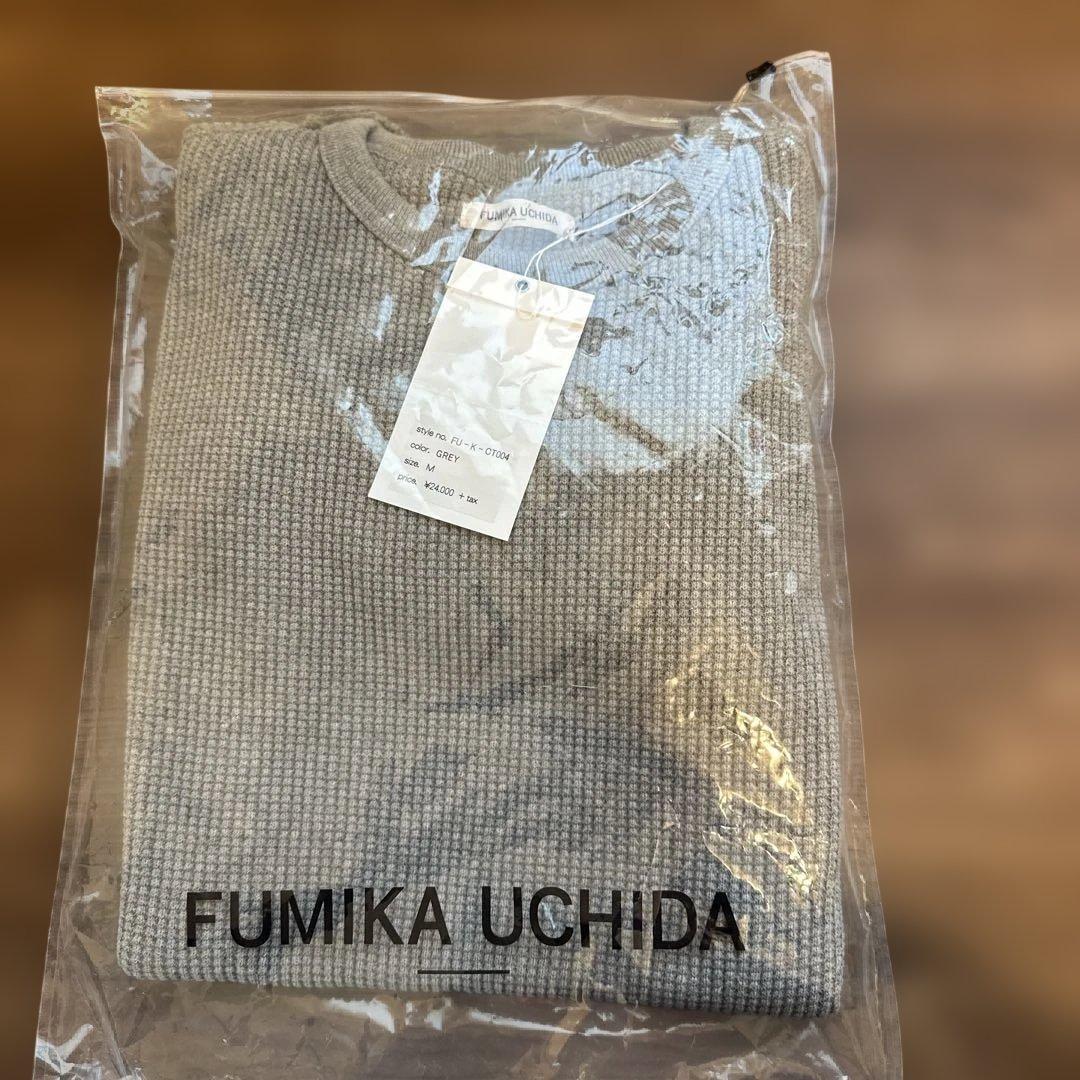 FUMIKA UCHIDA グレー 長袖カットソー M