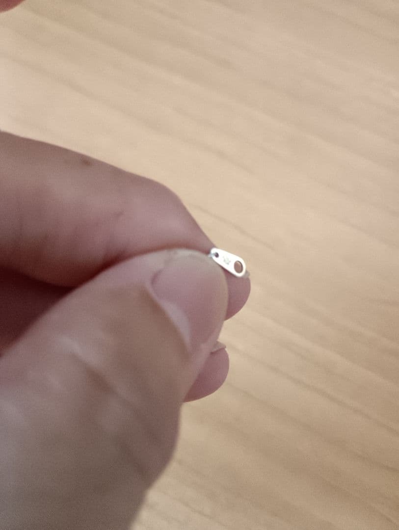 14金ホワイトゴールドチェーン