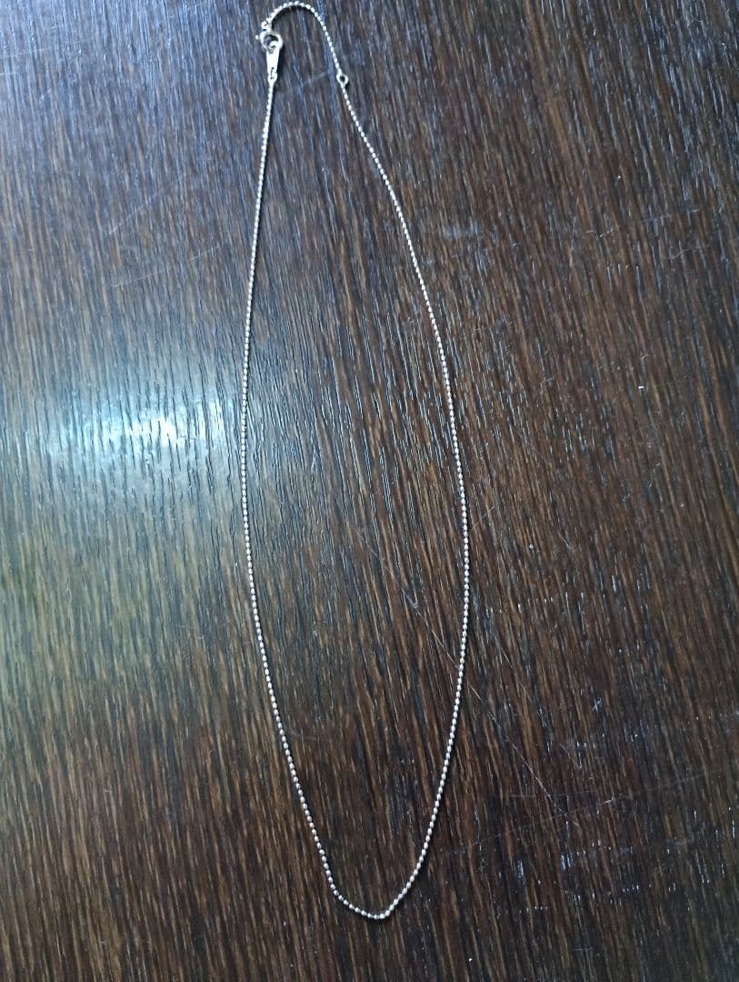 14金ホワイトゴールドチェーン