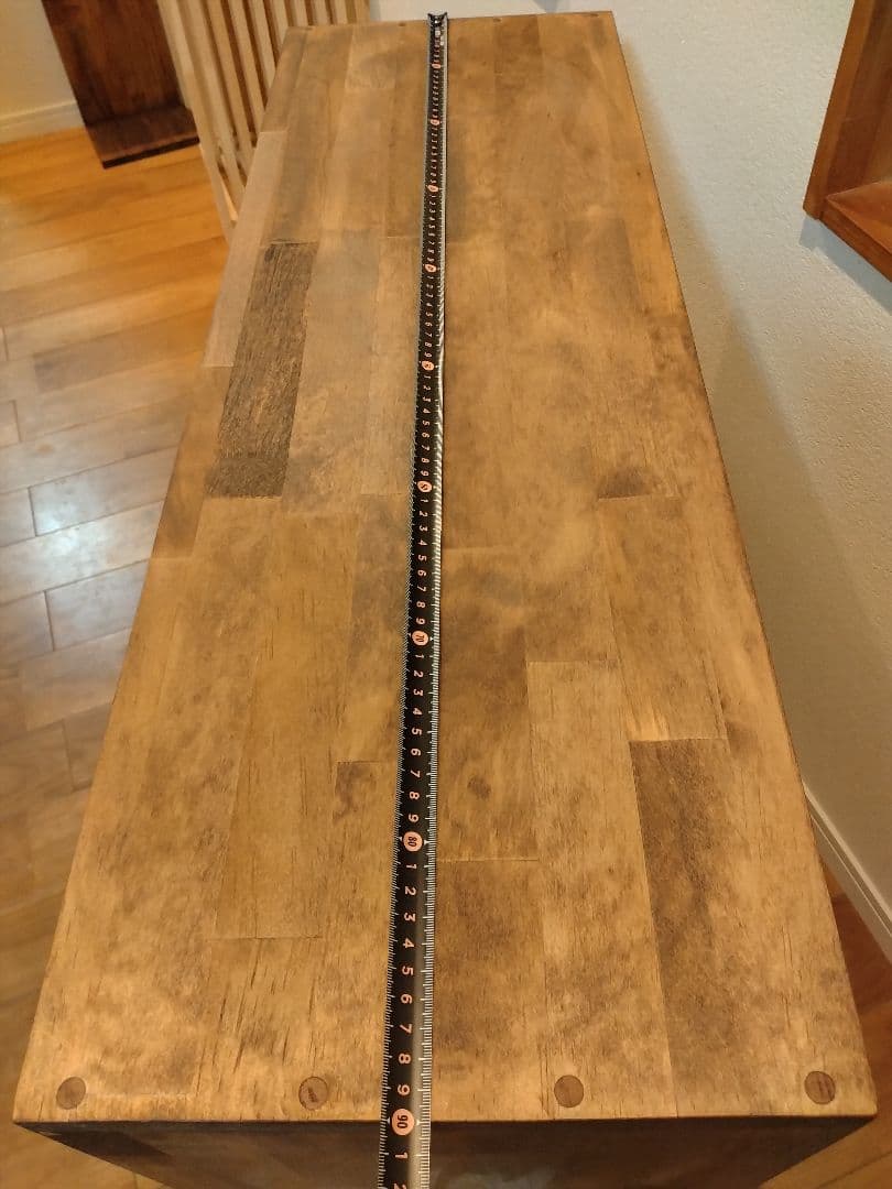 木製　ハンドメイド　オーダー　コの字　シェルフ　棚　ラック　水槽台　テレビ台