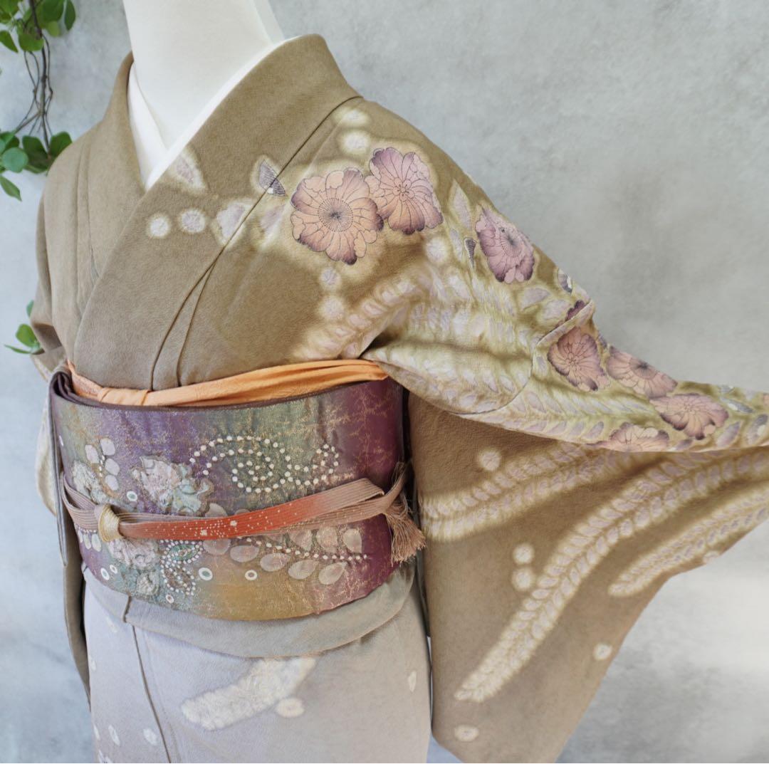 訪問着フルセット　283▪︎ 辻が花　落款　卒業式　入学式　披露宴